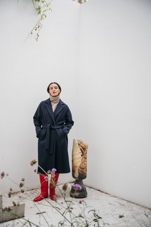 Muran Coat Boiled Wool