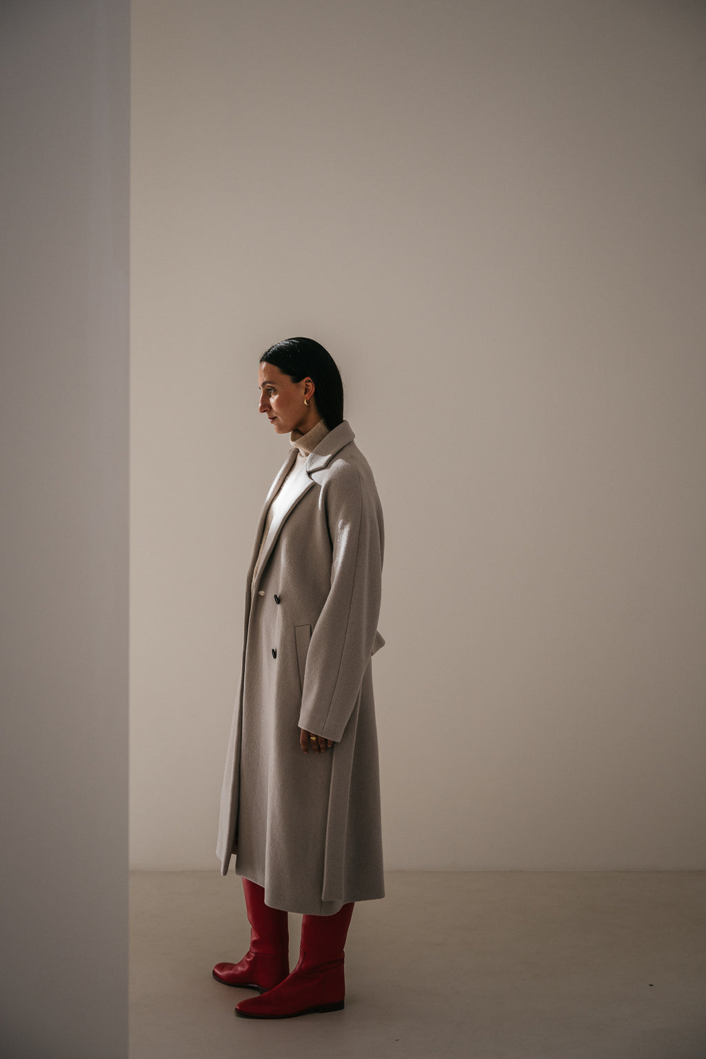 Muran Coat Boiled Wool