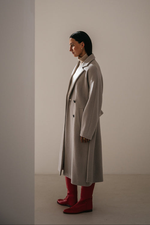 Muran Coat Boiled Wool