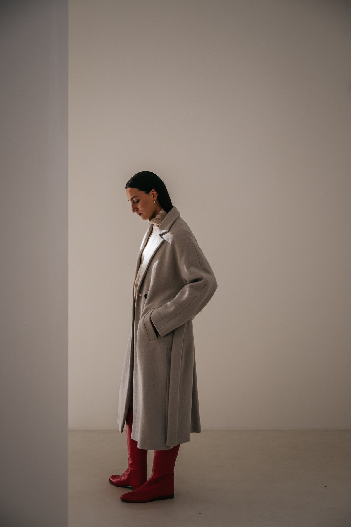 Muran Coat Boiled Wool
